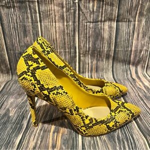 Aldo Snakeskin Pump